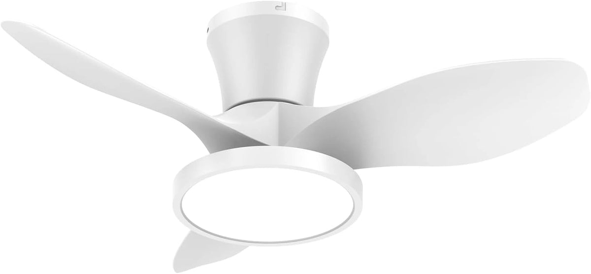 ocioc Deckenventilator, Fernbedienung, Weiß