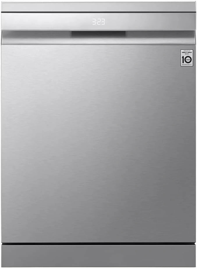LG Geschirrspüler DF587HVS, WLAN, Edelstahl
