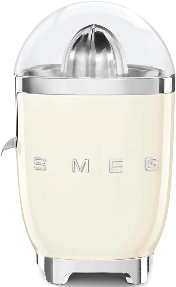 Smeg Zitruspresse, Edelstahl, Creme