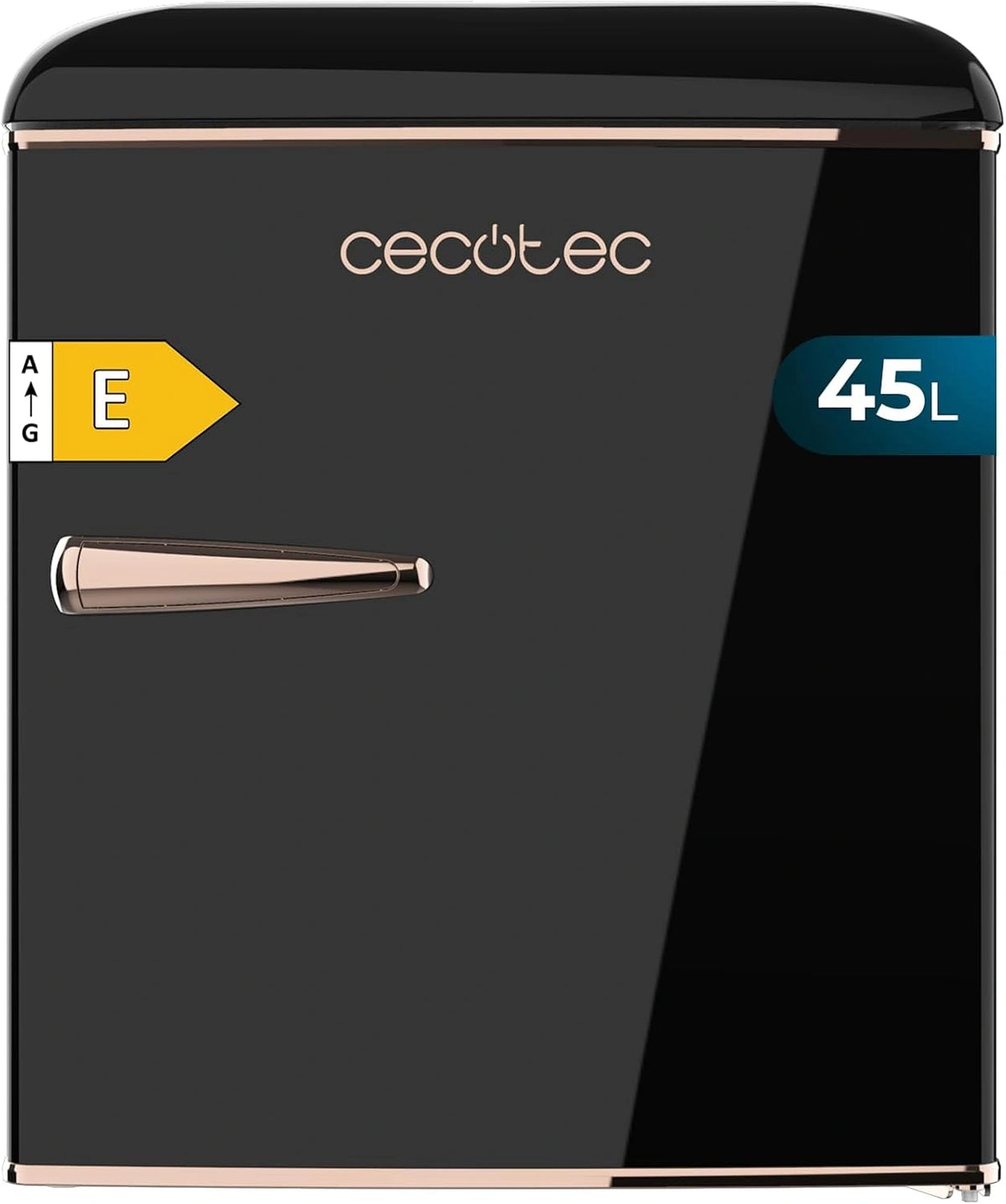 Cecotec Kühlschrank, 45 L, Schwarz