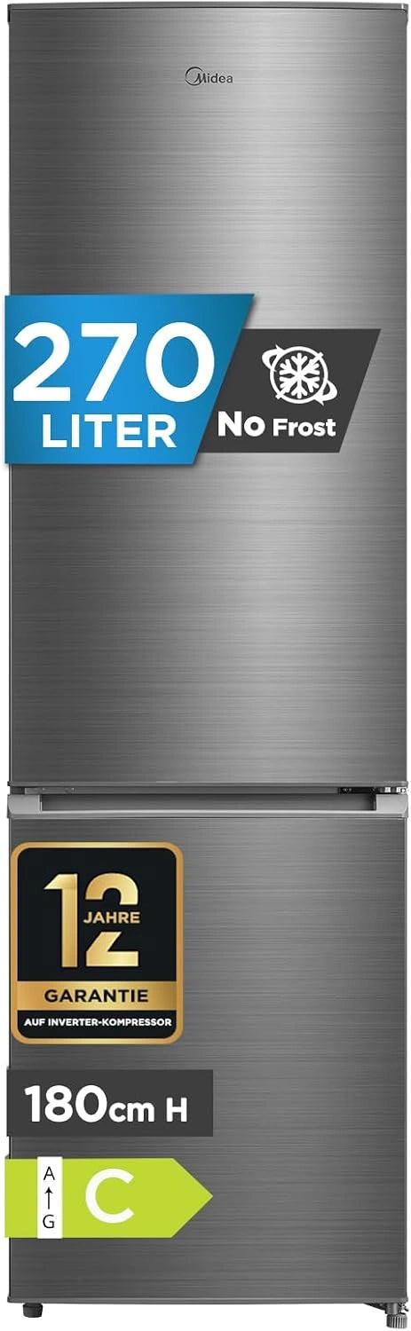 Midea Kühlschrank, 270 L, No Frost