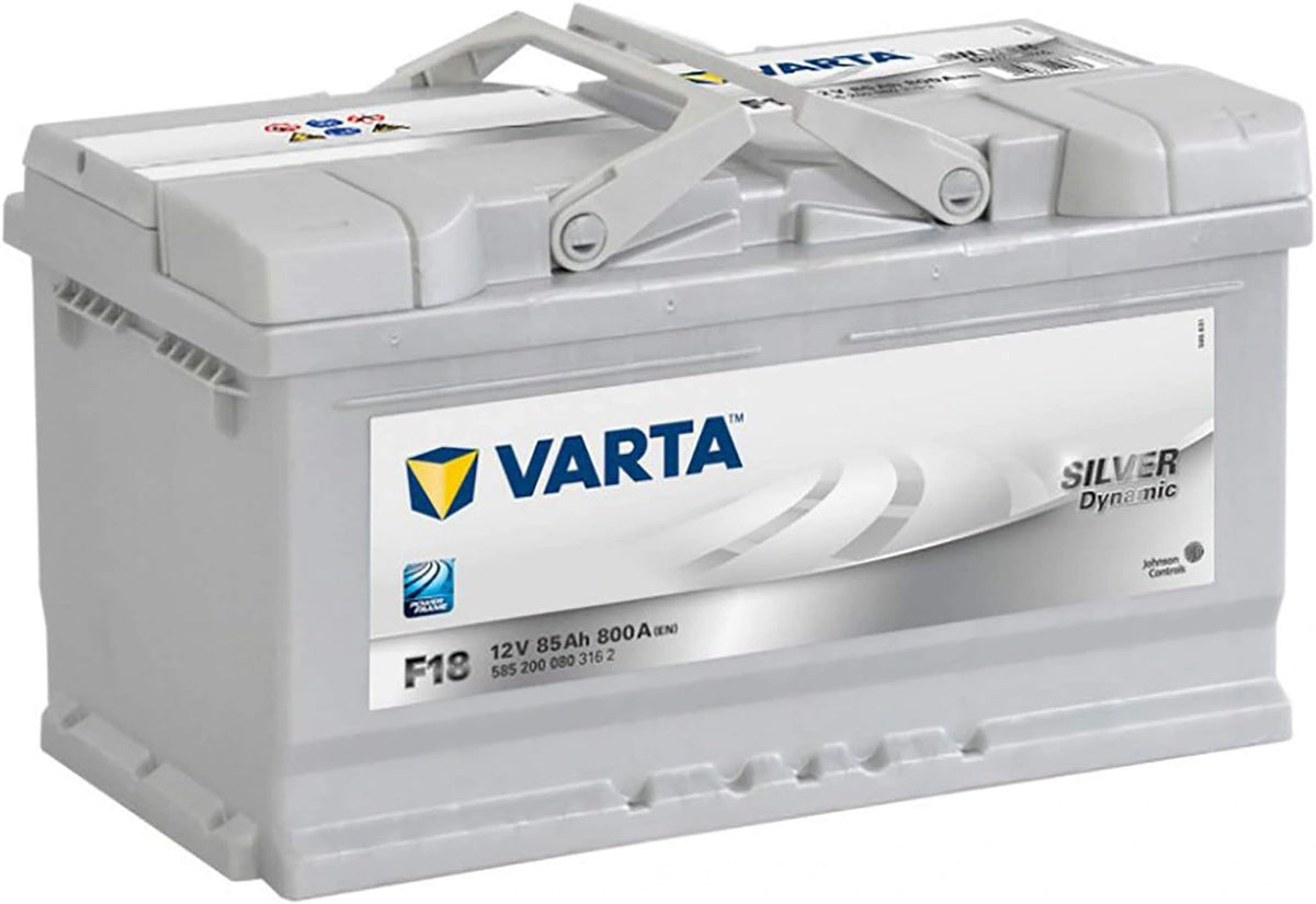 VARTA Akku F18, 85 Ah, 12 V, Silber