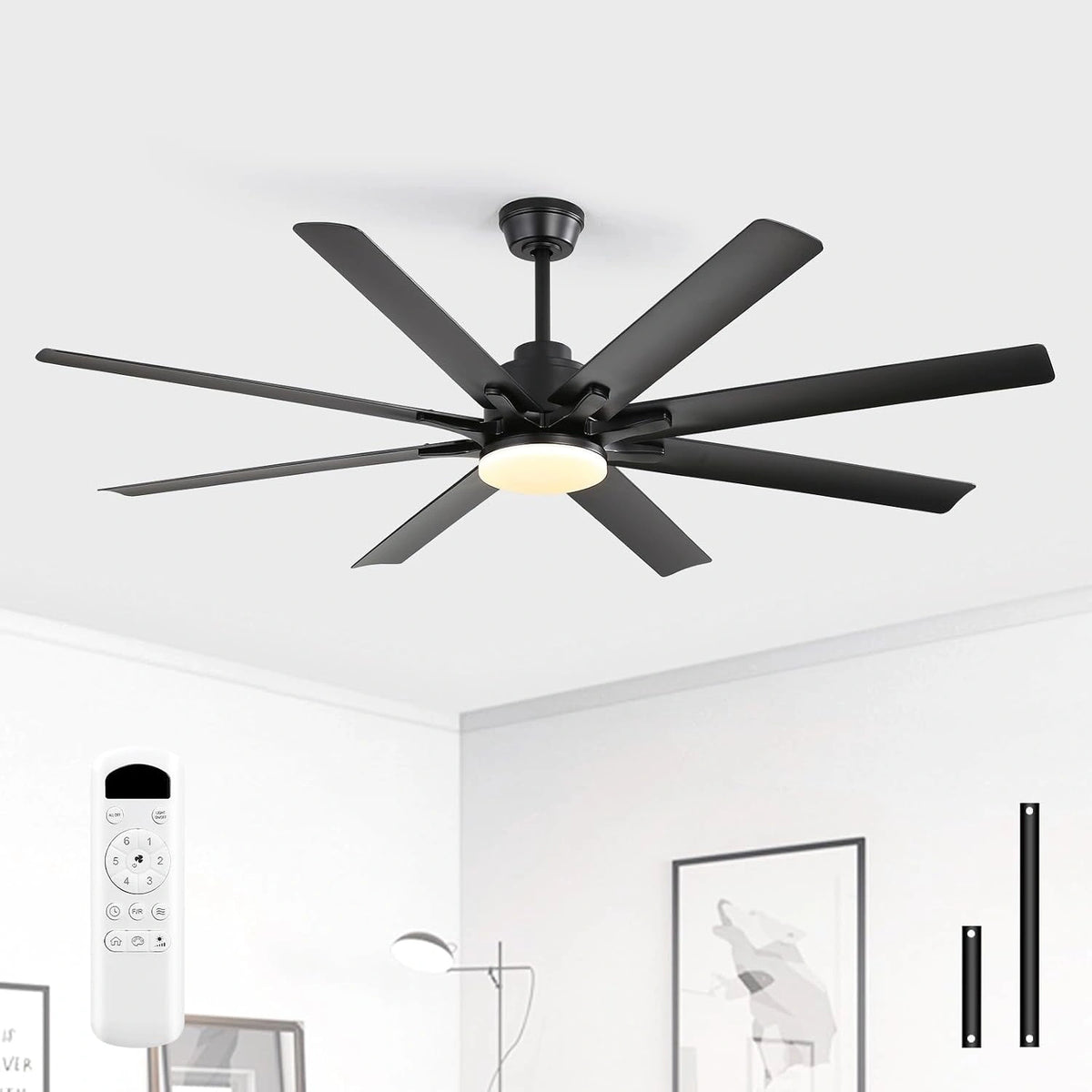 Sofucor Deckenventilator, Fernbedienung