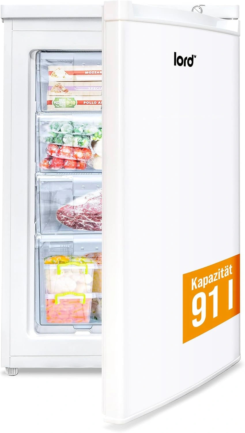 Lord Gefrierschrank F3, 91 L, freistehend, Weiß