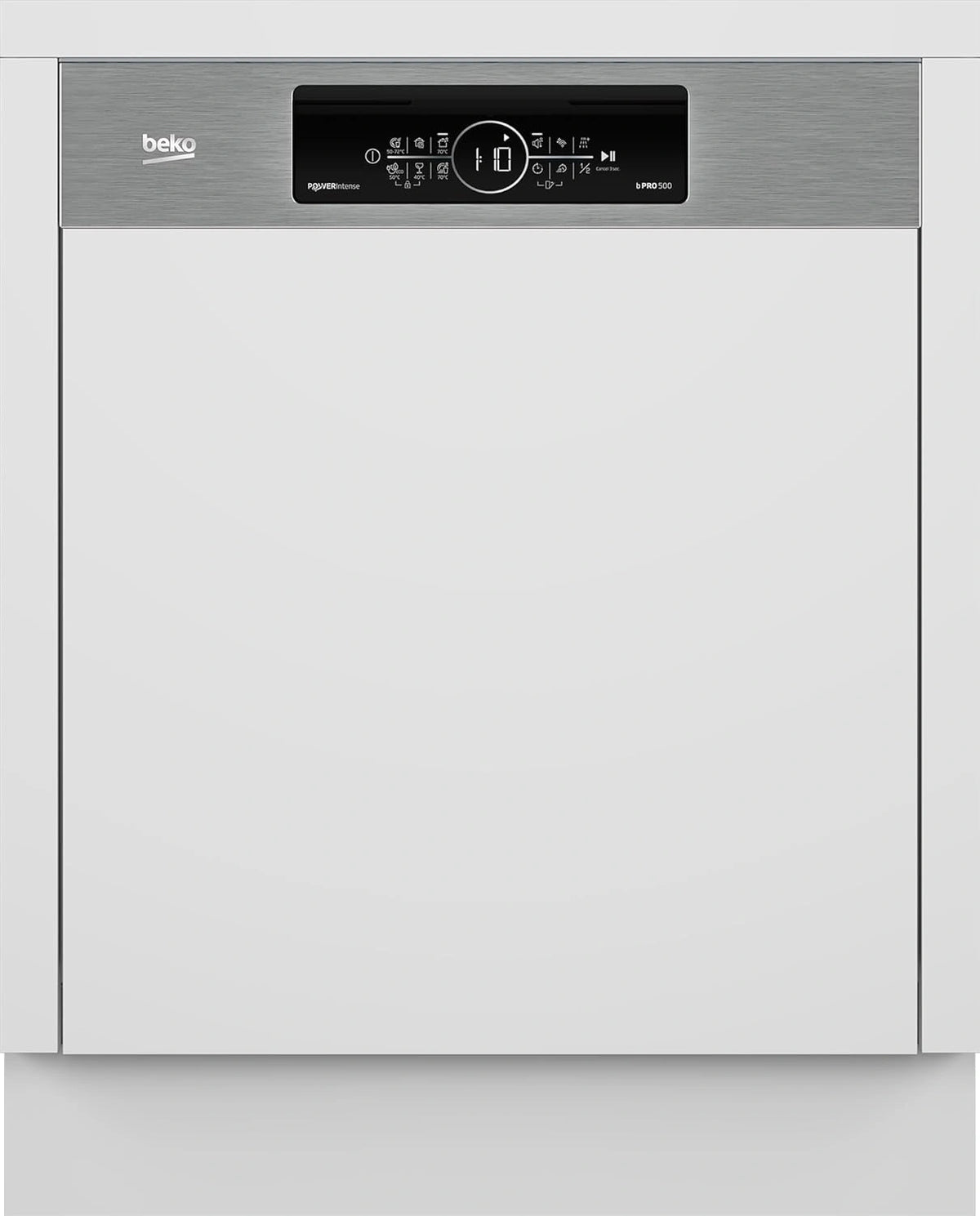 Beko Geschirrspüler BDSN36550XP, 15 Maßgedecke, Einbaugerät, Weiß