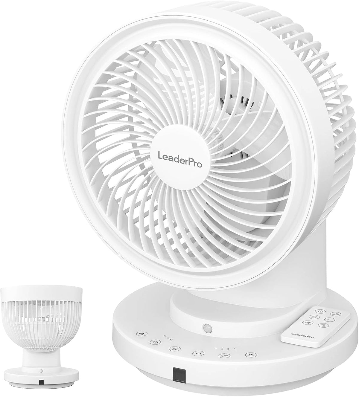 LeaderPro Tischventilator, Fernbedienung