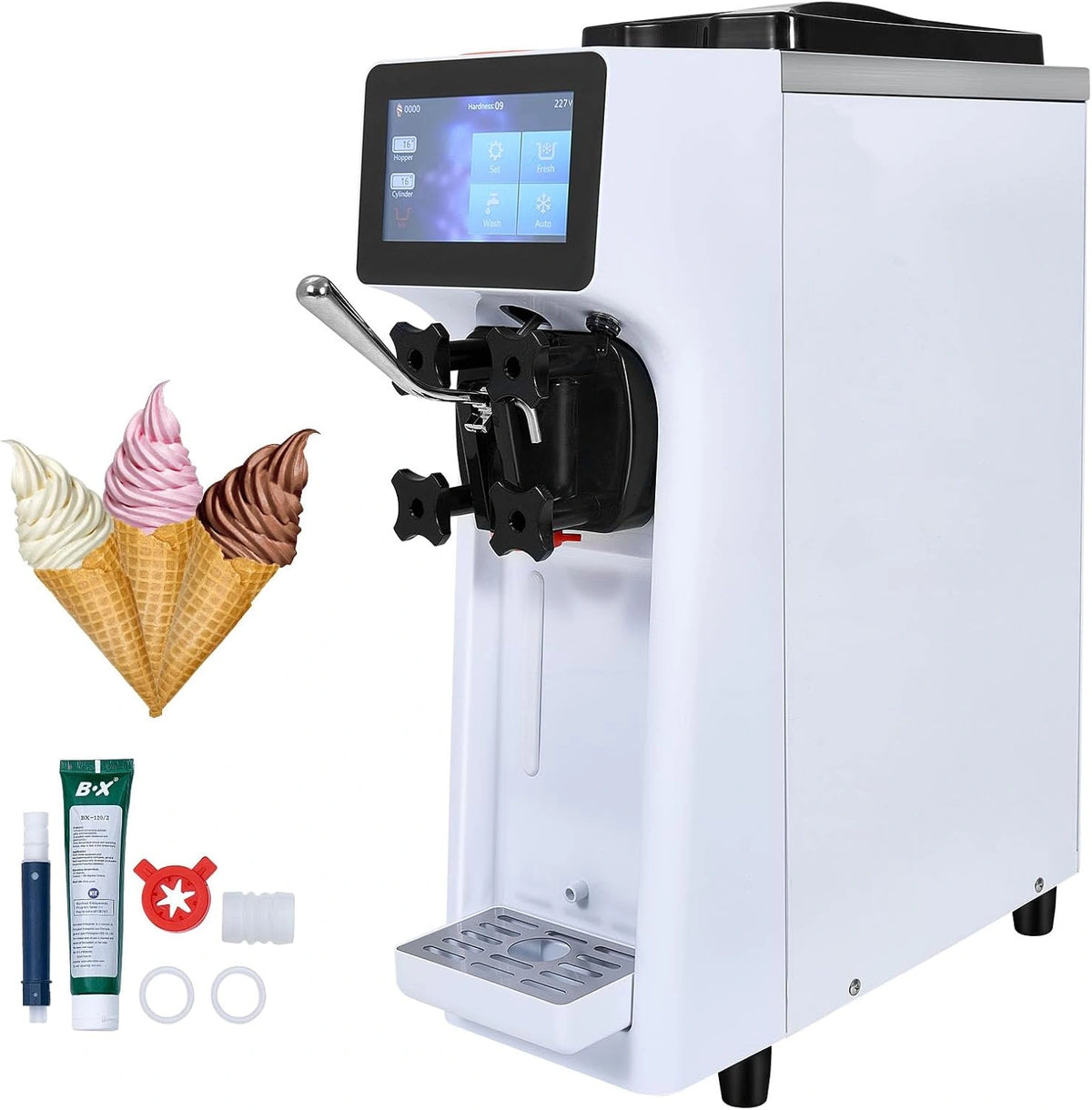 VEVOR Eismaschine, 10 L