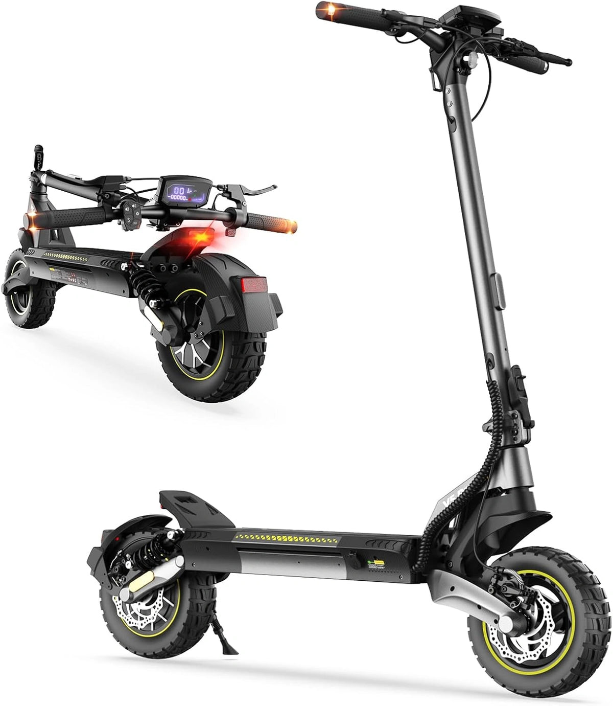 Finbike E-Scooter, 10 Zoll, Reichweite bis 70 km
