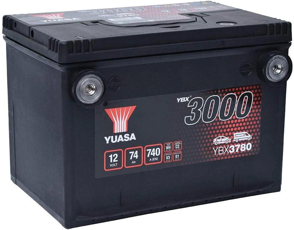 Yuasa Akku YBX3780, 74 Ah, 12 V
