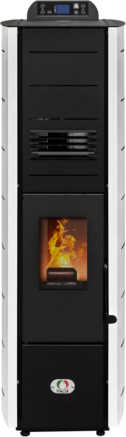 STUFE A PELLET ITALIA Pelletofen, WLAN, Fernbedienung