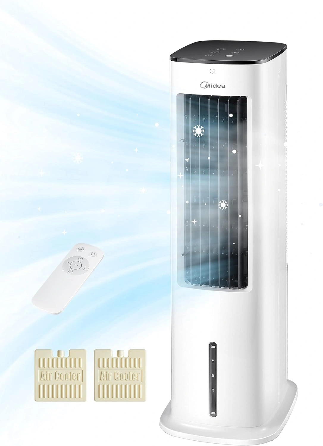 Midea Klimaanlage, Fernbedienung, Weiß