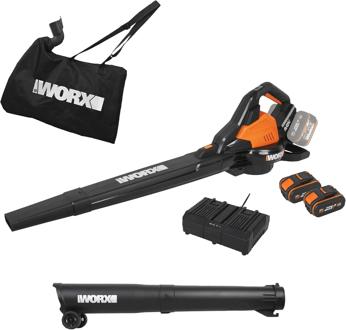 WORX Laubsauger WG583E