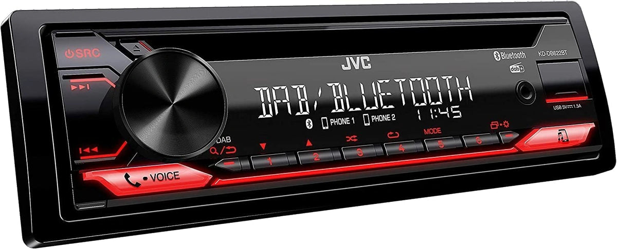JVC Autoradio KD-DB622BT, Bluetooth