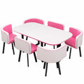 Elegante Essgruppe mit 6 Stühlen für Küche und Esszimmer