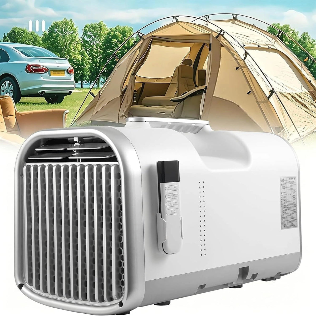 ZJHHRZ Klimaanlage, 5100 BTU, Fernbedienung