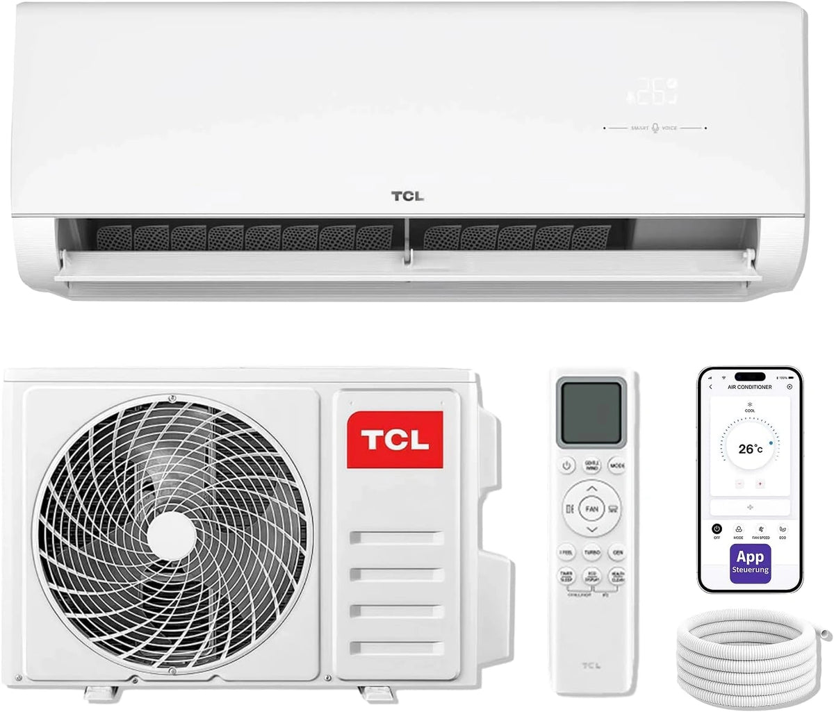TCL Klimaanlage, 18000 BTU, Wärmepumpe, WLAN