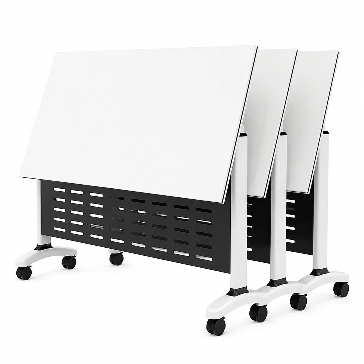 Moderner Konferenztisch, modular, für 6 Personen, ideal für Besprechungsräume