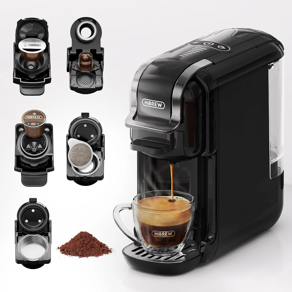 HIBREW Kaffeemaschine, Schwarz