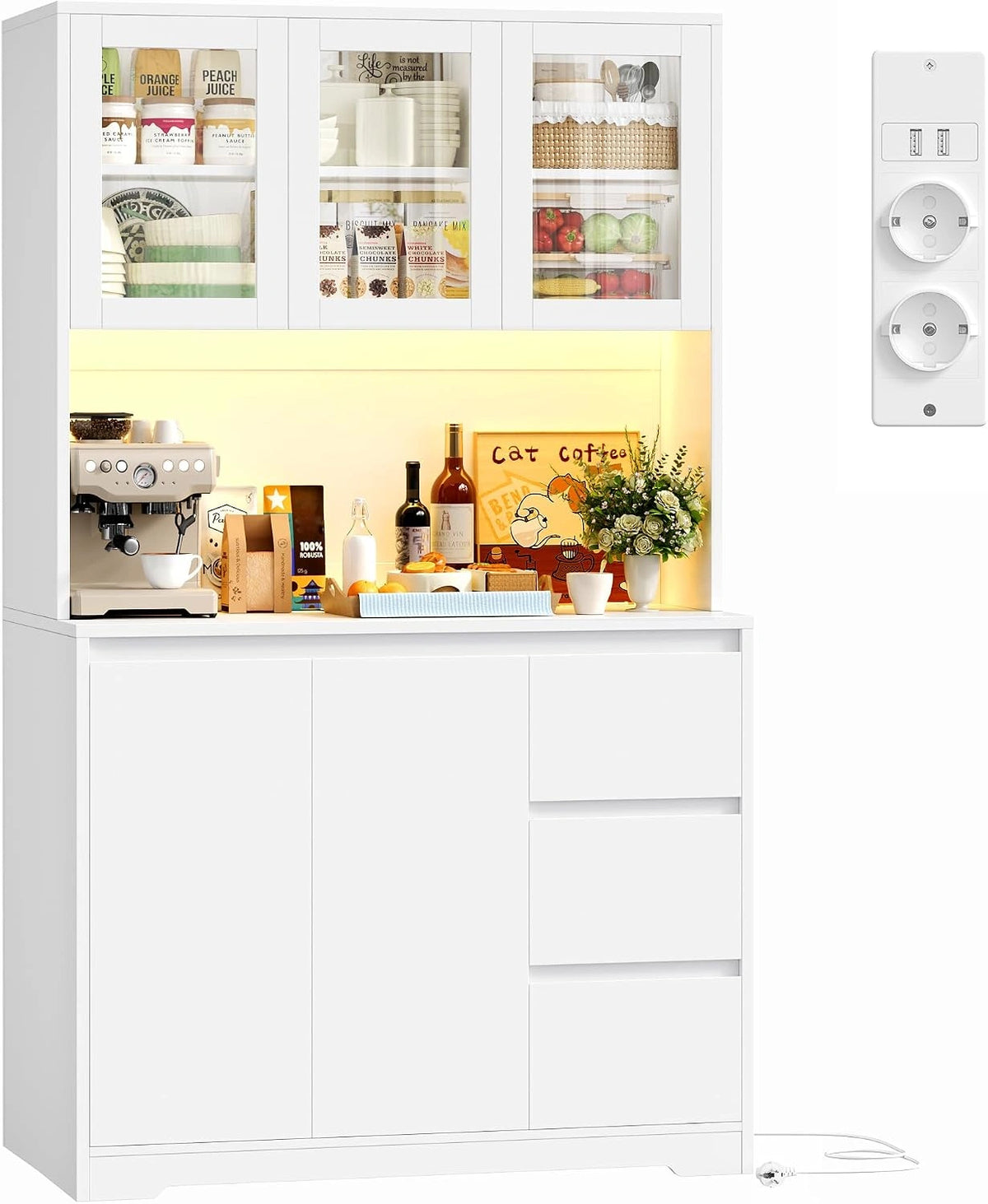 FirFurd Schrank, Weiß