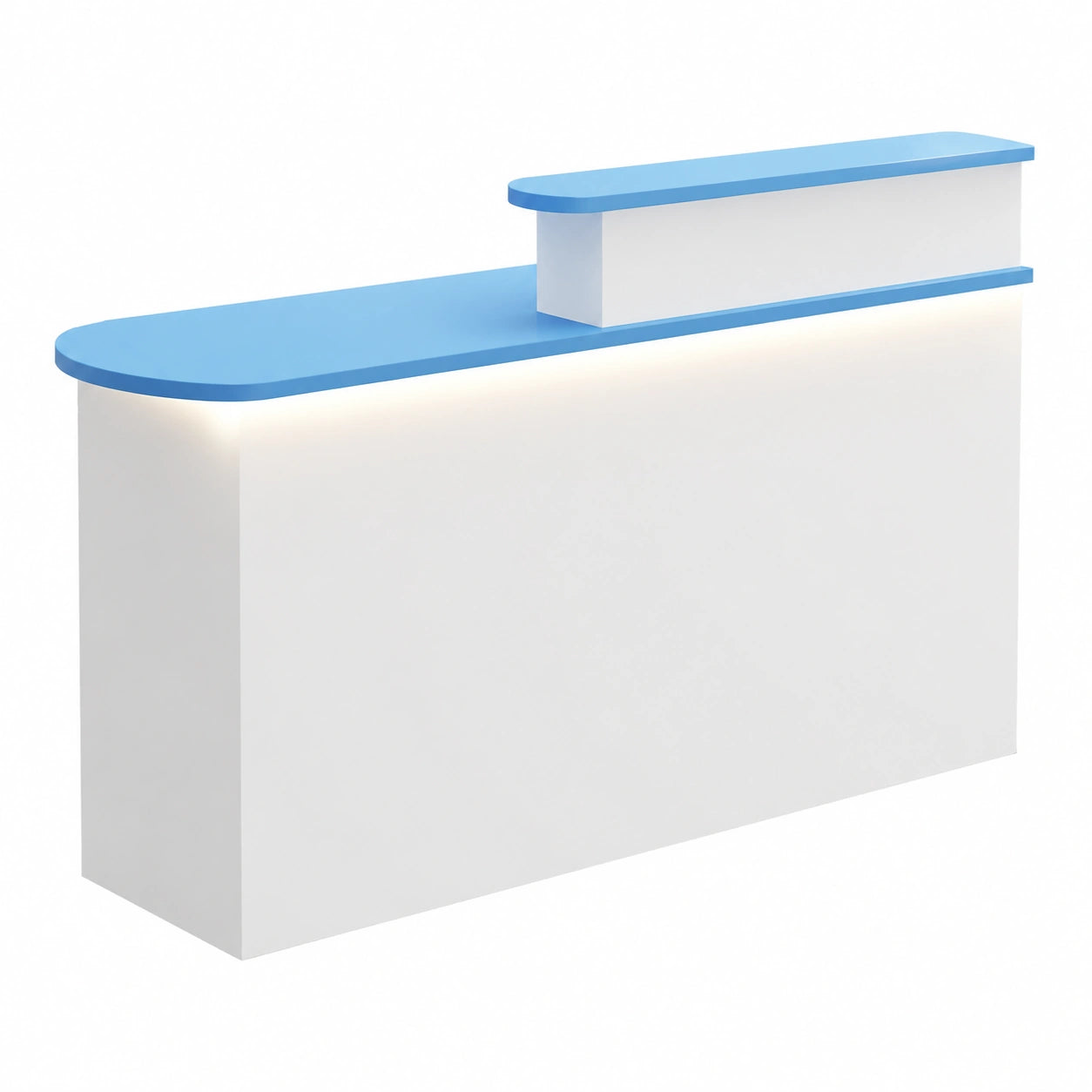 Empfangstheke mit sicherem Stauraum, Büromöbel für Laden- und Bekleidungsgeschäfte, platzsparendes Design, stilvolle Empfangsmöbel (80 cm)