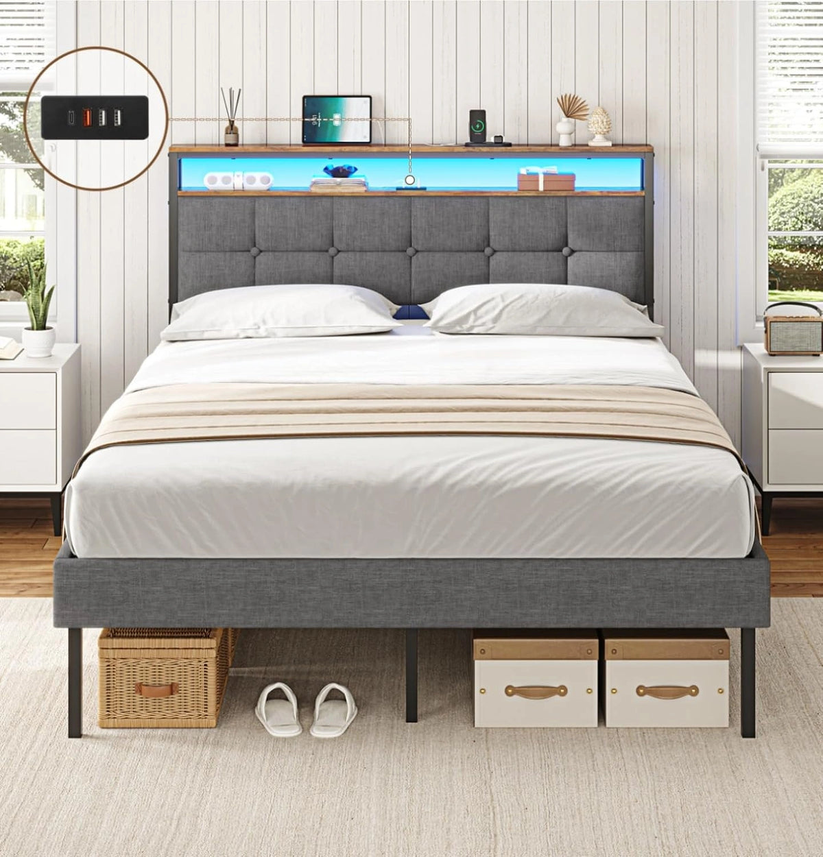 AOGLLATI Bett 140x200