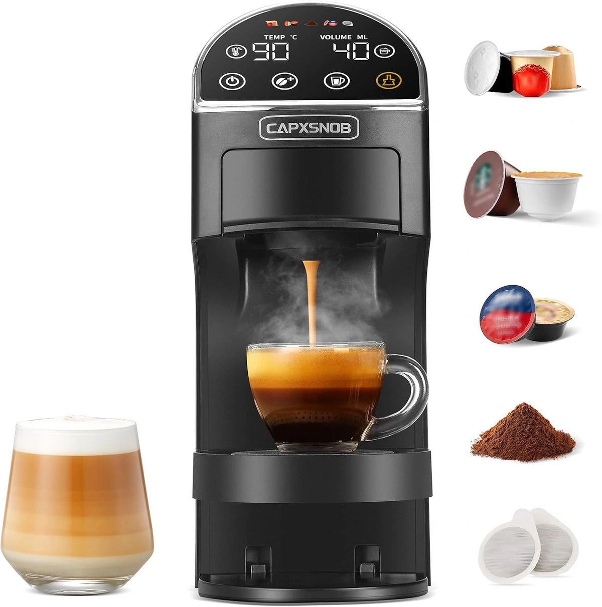 CAPXSNOB Kapselkaffeemaschine Magician2