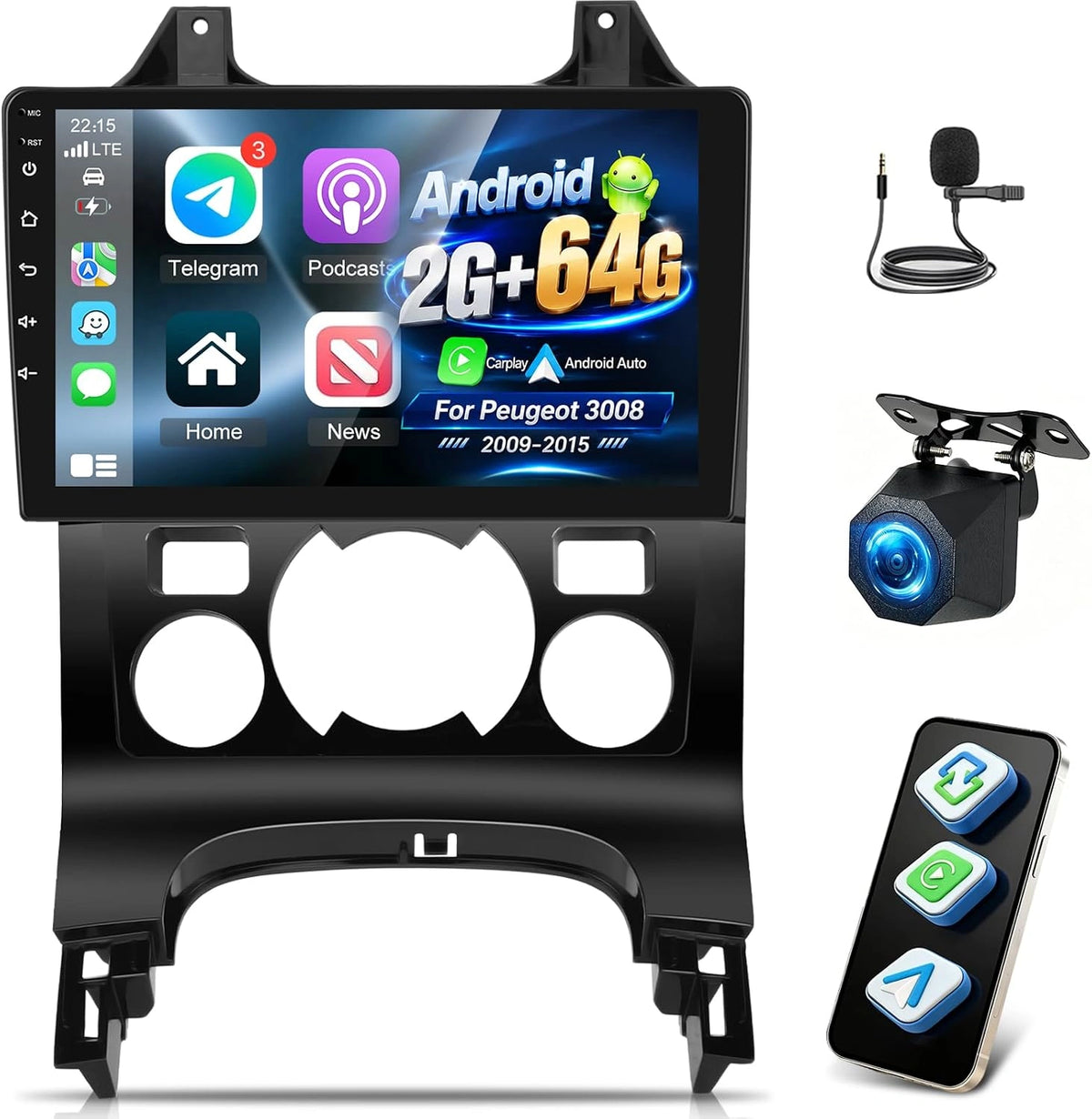 ETLFUCyber Autoradio 2G+64G