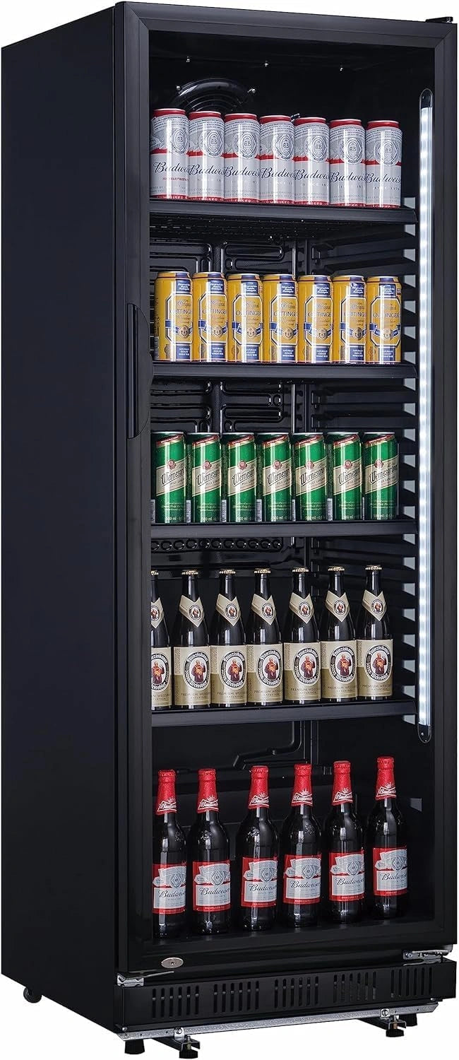 A&S Polarny Kühlschrank, 360 L, Schwarz