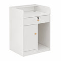 Eleganter Empfangstisch mit abschließbarer Schublade, 100 cm, ideal für Salons und Büros