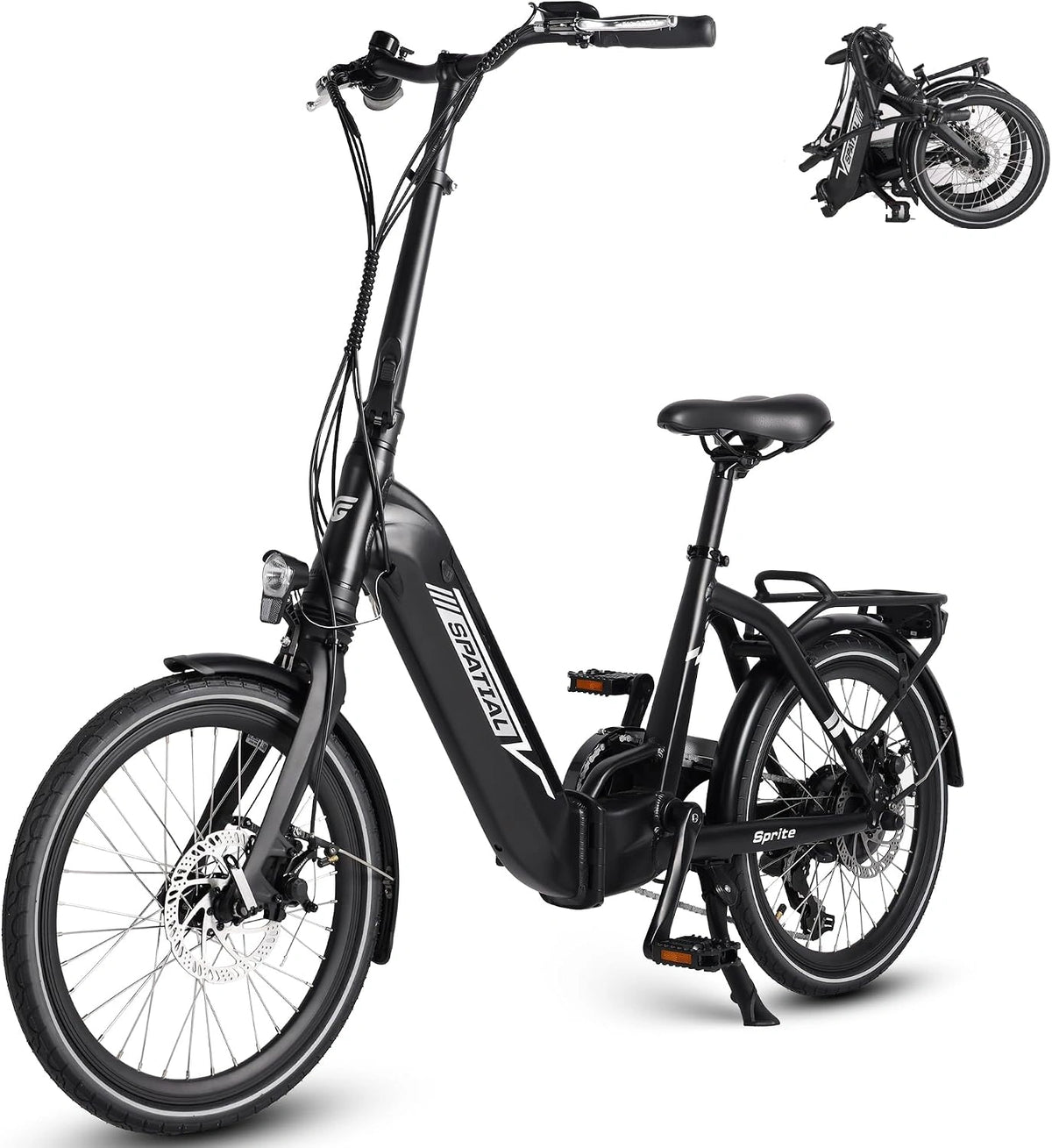 SPATIAL E-Bike, 20 Zoll, 374,4 Wh, 36 V
