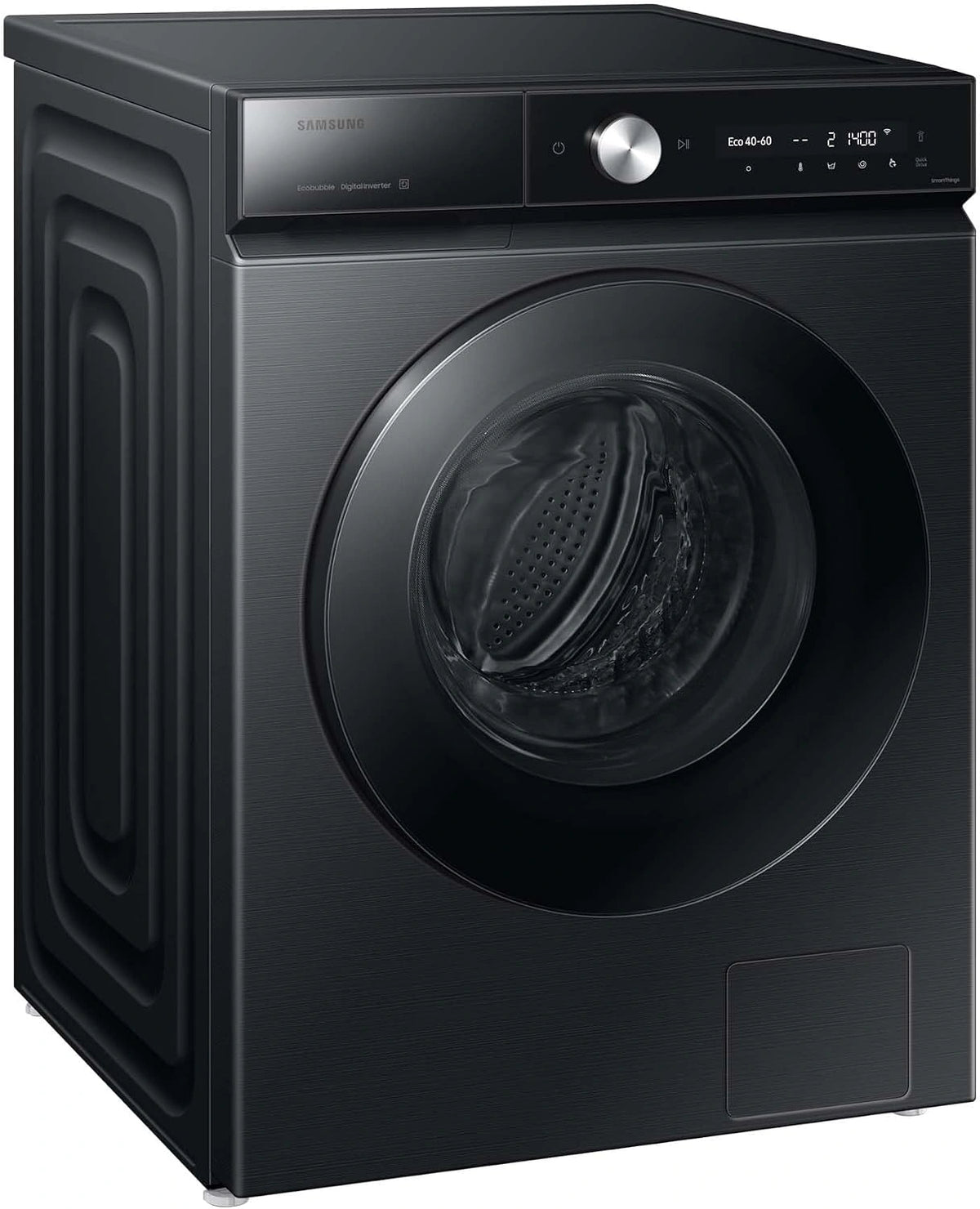 Samsung Waschmaschine WW90DB8U95GBU2, Fassungsvermögen 9 kg, Schwarz
