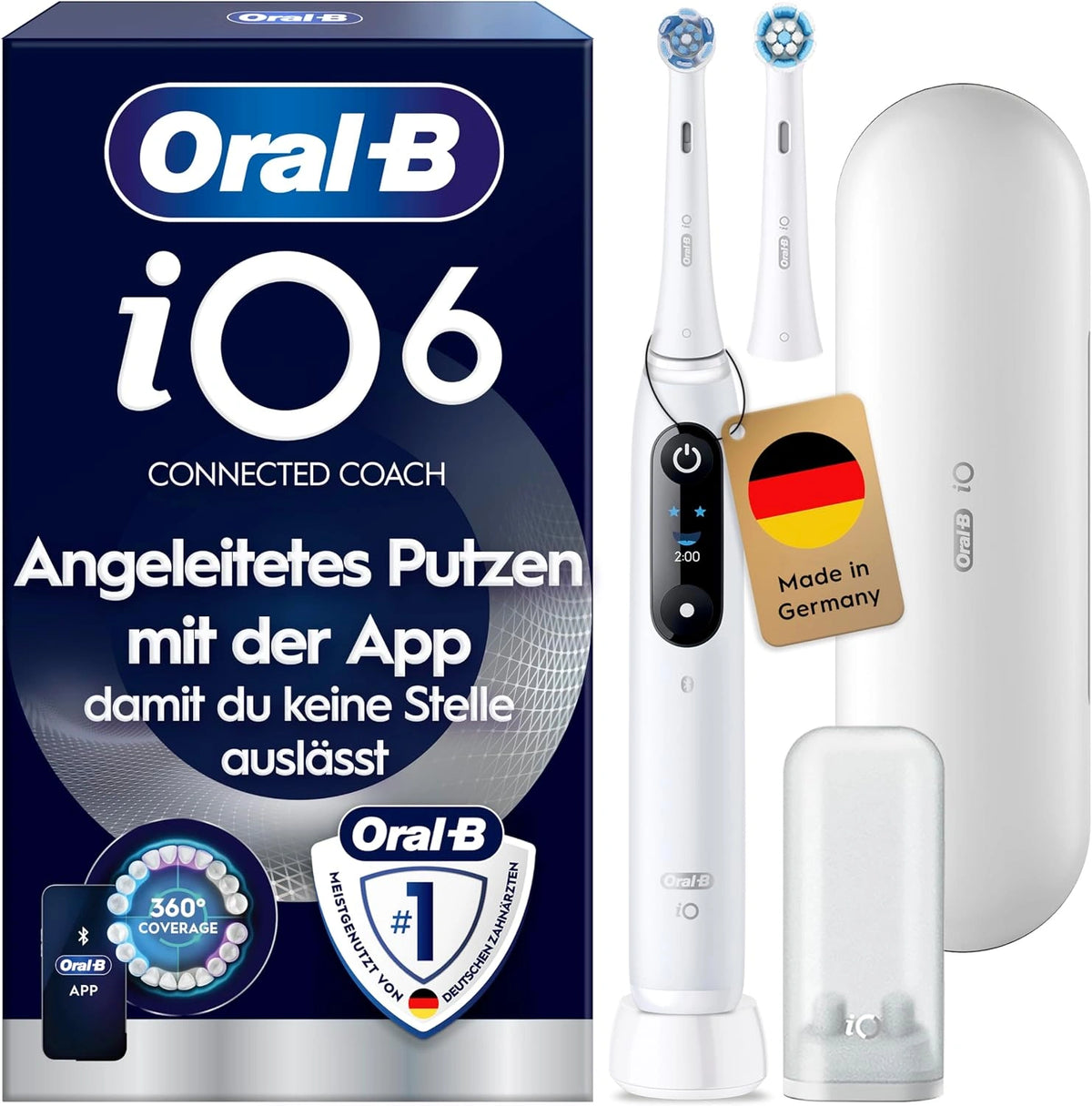 Oral-B Elektrische Zahnbürste, Weiß