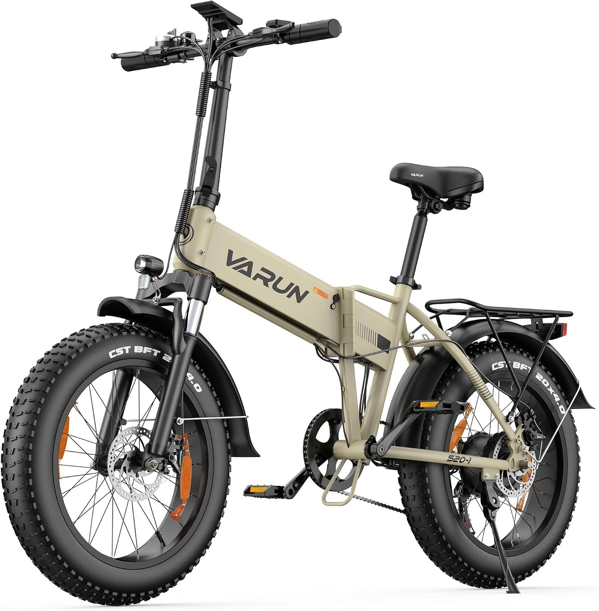 VARUN E-Bike, 20 Zoll, Reichweite bis 120 km, 624 Wh, 48 V