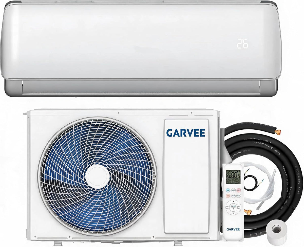 JustSmart Klimaanlage, 9000 BTU, bis 80 m², Wärmepumpe, WLAN
