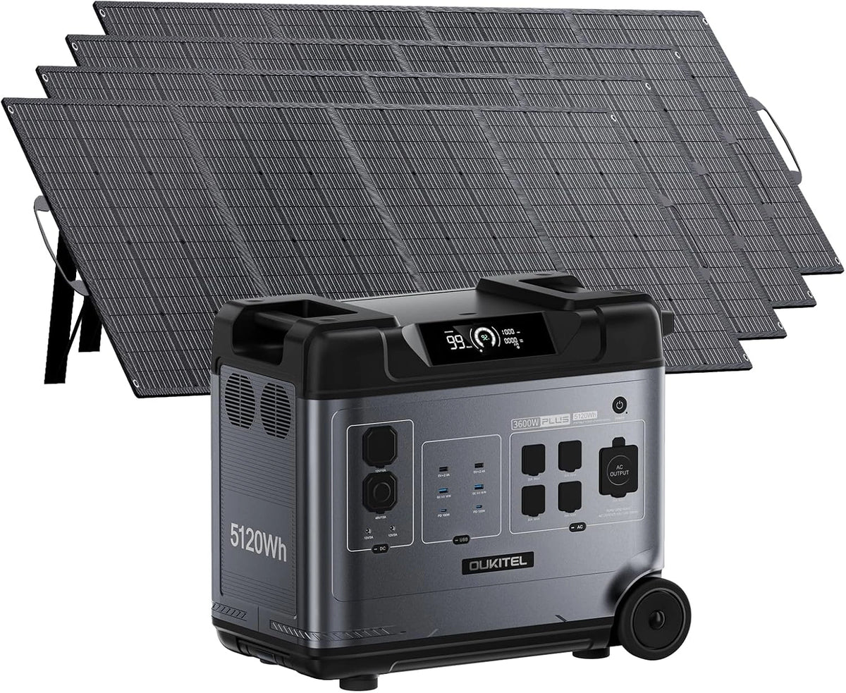 Raikon Tragbare Powerstation P5000, 5120 Wh, 4000 W