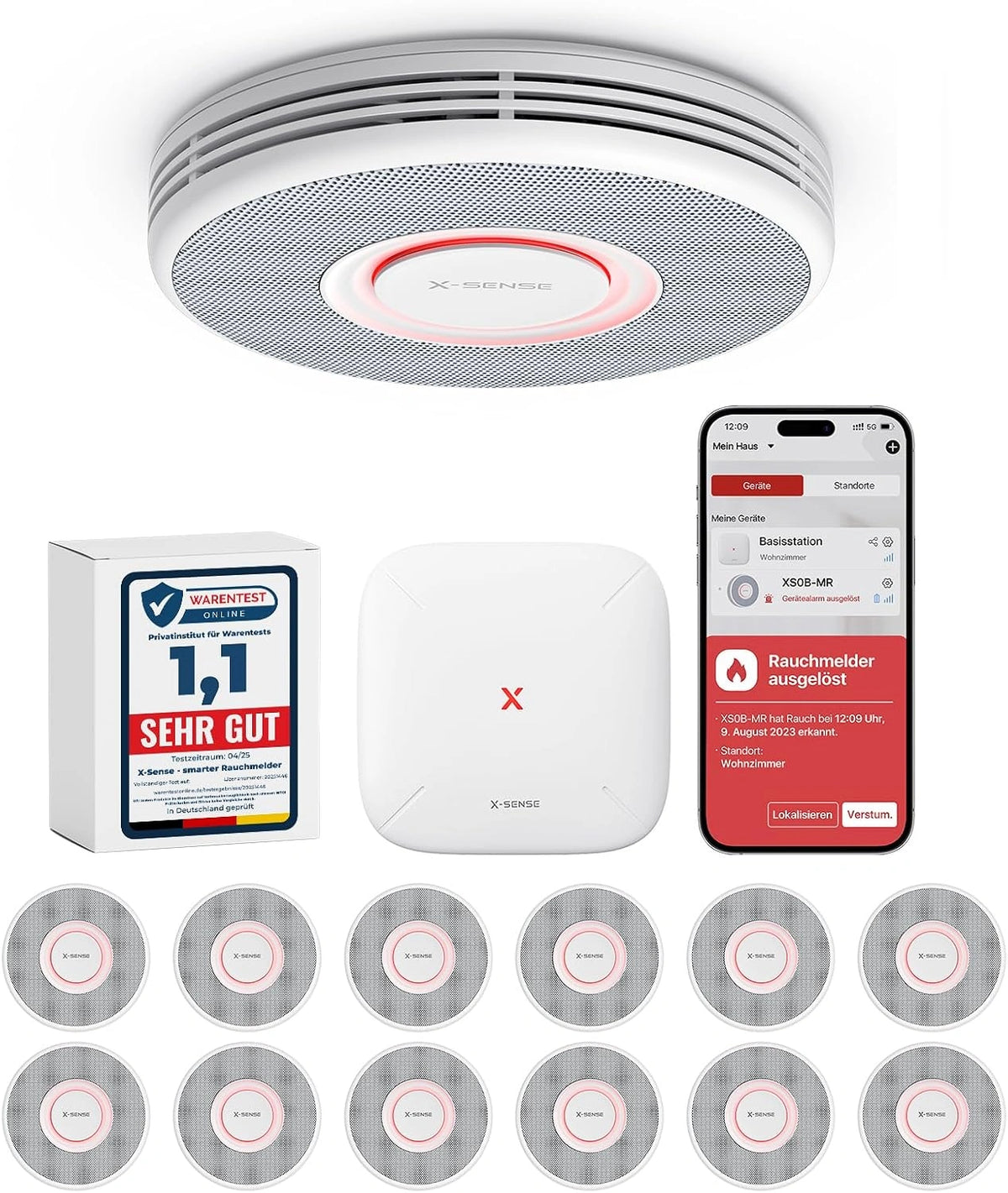 X-Sense Rauchmelder, WLAN